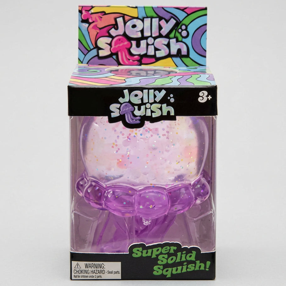 Schylling Nee-Doh Jelly Squish Super Solid Squish Purple