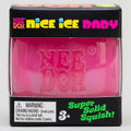 Schylling Nee-Doh Nice Ice Baby Super Solid Squish Pink