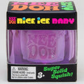 Schylling Nee-Doh Nice Ice Baby Super Solid Squish Purple