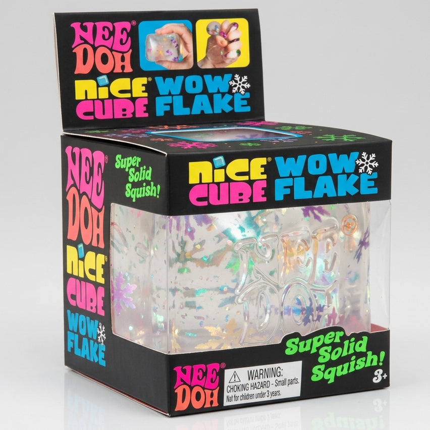Schylling Nee-Doh WOW FLAKE Super Solid Squish!